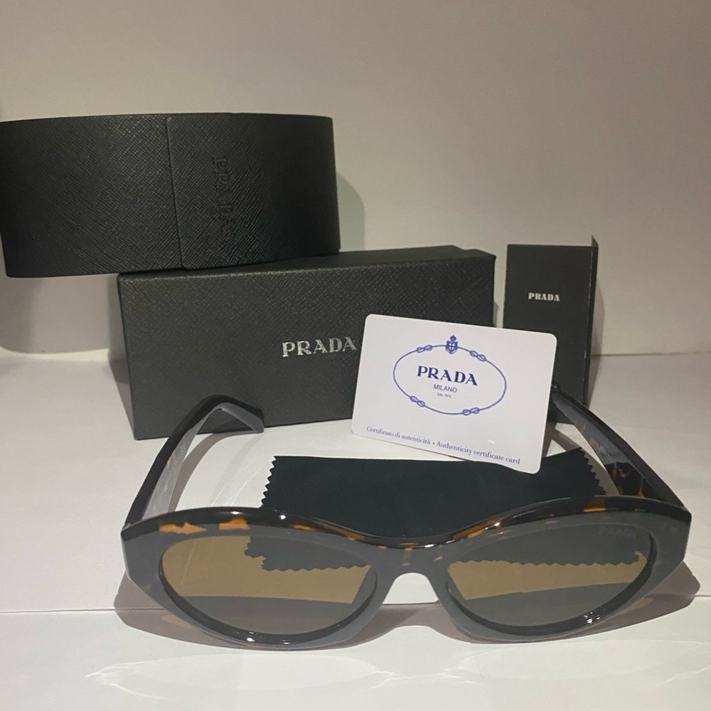 Prada symbole women’s sunglasses honey tortoiseshell, SPRZ62_E14L_ FE09Z_C 055